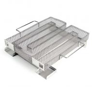 Koudrookgenerator Op-en-Neer BBQ RVS Inox 23x22x5cm
