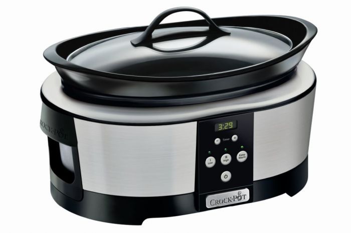 Slowcooker Crockpot 5700ml met Tiptoetsen CR605