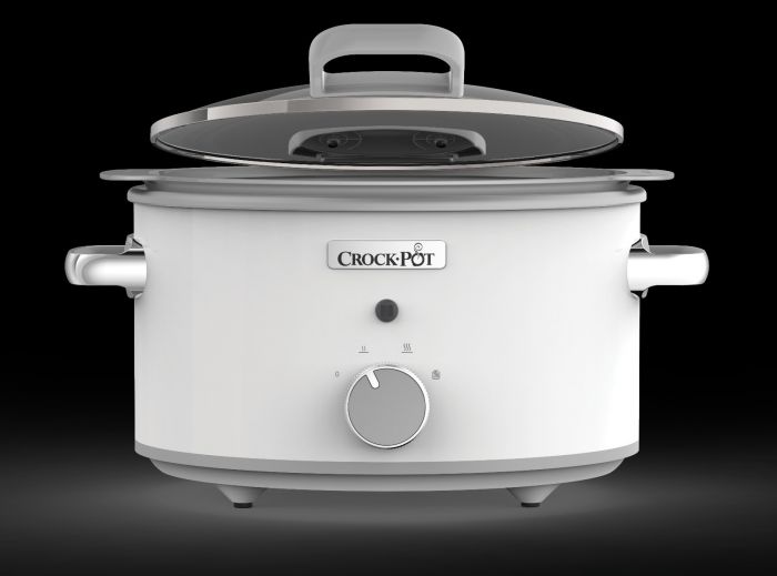 Crockpot Slow Cooker met Sauteer funktie en Klapdeksel Duraceramic 5L  CR038