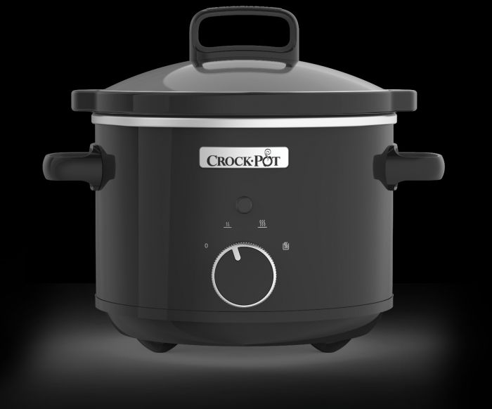 Slowcooker Crockpot 2400ml Zwart CR046