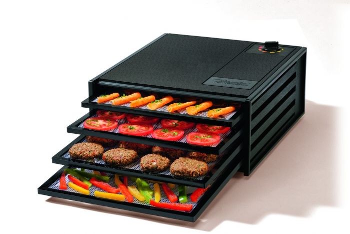 Droogautomaat Excalibur mini met 4 lades en 2 droogvellen
