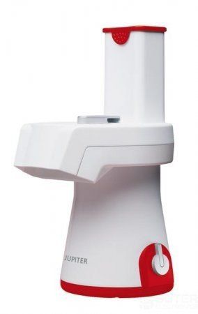 Jupiter Elektrische Rasp met 5 Schijven Rood