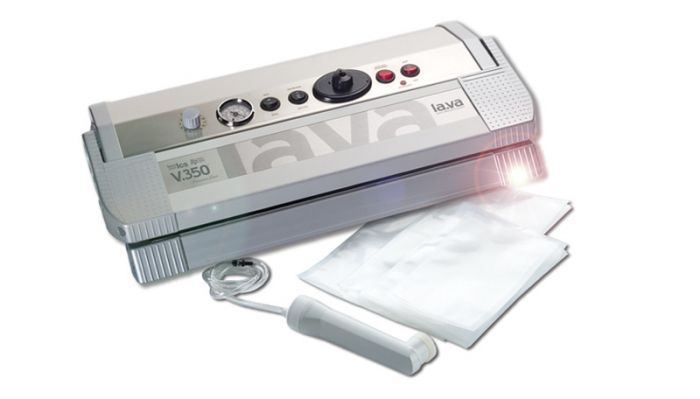 Lava Vacuum Apparaat V.350 professional met Gratis 200 Marmelot Vacuumzakken en 4 Folierollen