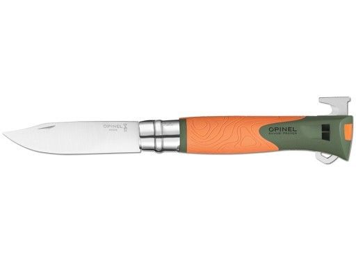 Opinel Zakmes Nr12 RVS-Inox Explorer Oranje