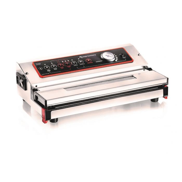 Espressions Vacu Pro 30 Magic Vac professionele Vacuumsealer met 50 marmelot zakken en 2 rollen