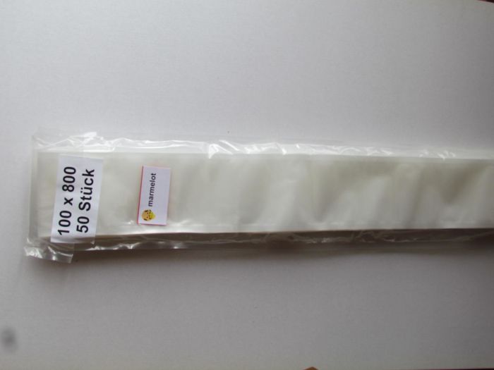 Vacuumzakken  10x80 cm 50 stuk met microstructuur