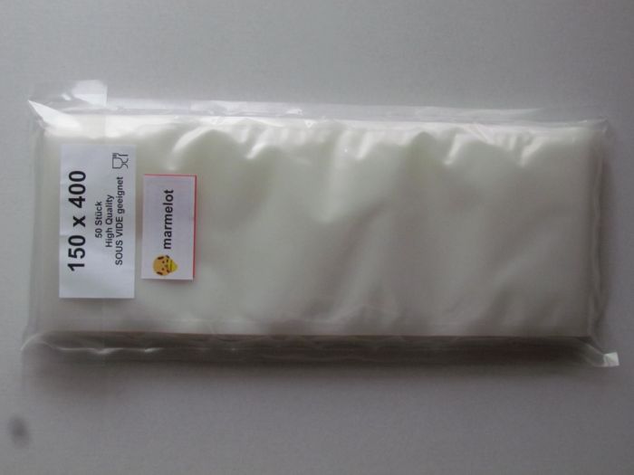 Vacuumzakken  15x40 cm 50 stuk met microstructuur