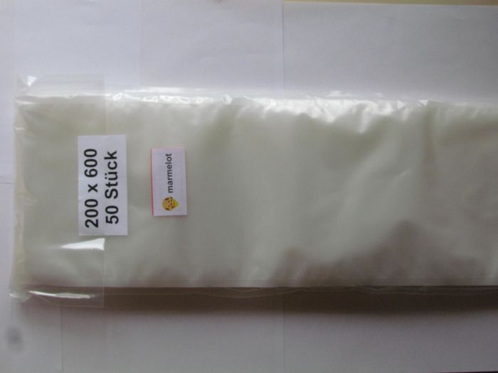 Vacuumzakken  20x60 cm 50 stuk met microstructuur