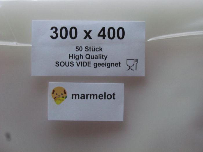 Vacuumzakken  30x40 cm 50 stuk met microstructuur