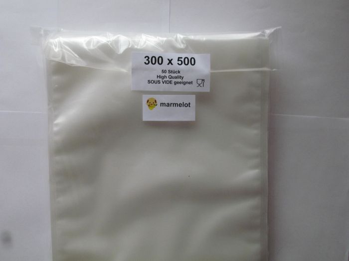 Vacuumzakken  30x50 cm 50 stuk met microstructuur