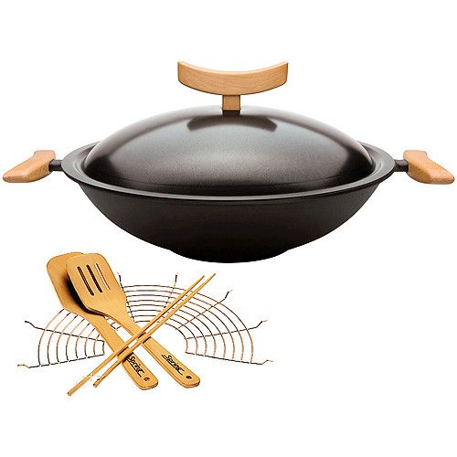Wok Gietijzer 35cm