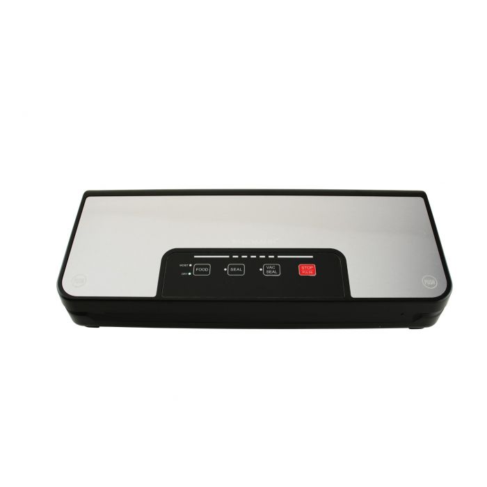  2de-kans Wartmann vacuum Sealer zwart WM-2112 met 100 marmelot vacuumzakken