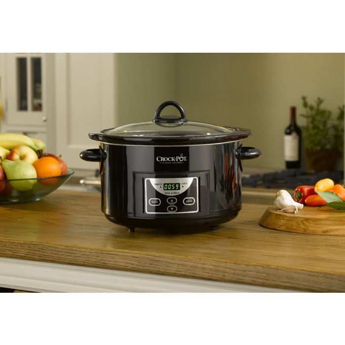 Slowcooker Crockpot 4700ml Digitaal CR507