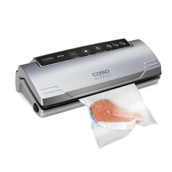 Caso Vacuum Sealer VC10 Vacumeerapparaat met Gratis 100 Marmelot Vacuumzakken
