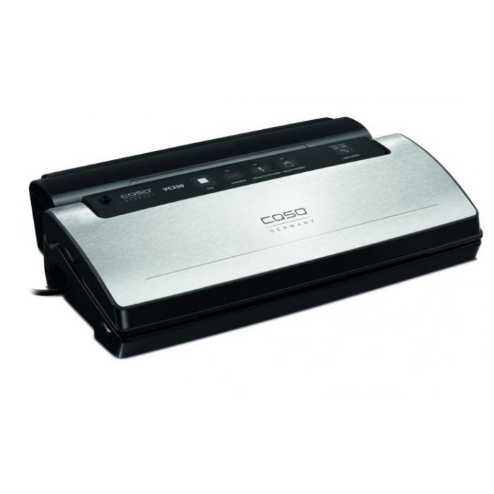 Caso Vacuum Sealer VC250 Vacumeerapparaat met Gratis 50 Marmelot Vacuumzakken en 2 Folierollen