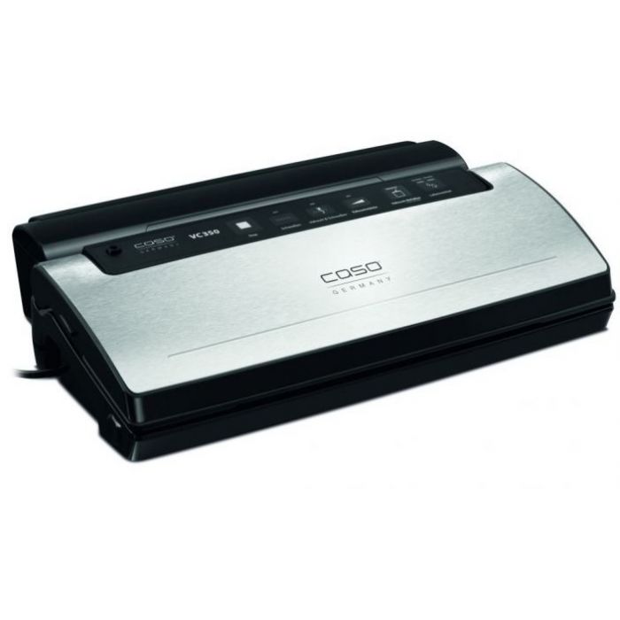 Caso Vacuum Sealer VC350 pro Vacumeerapparaat met Gratis 50 Marmelot Vacuumzakken en 2 Folierollen