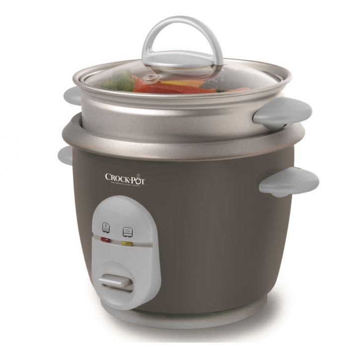 Rijstkoker Crockpot 600ml met Stoomschaal