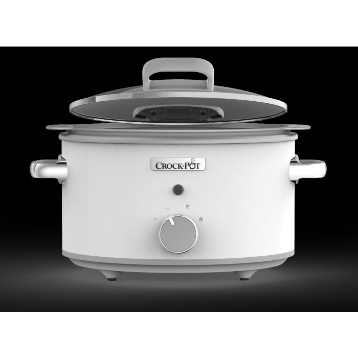 Crockpot Slow Cooker met Sauteer funktie en Klapdeksel Duraceramic 5L  CR038
