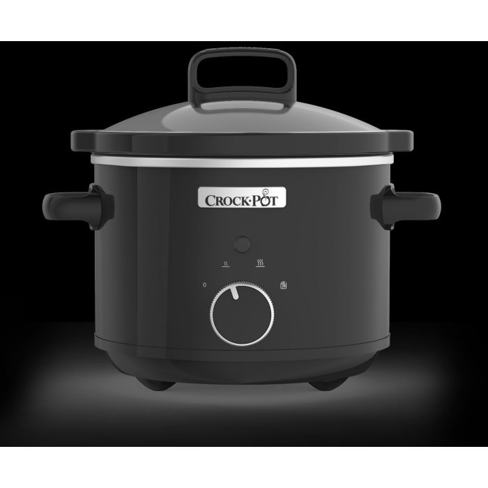 Slowcooker Crockpot 2400ml Zwart CR046