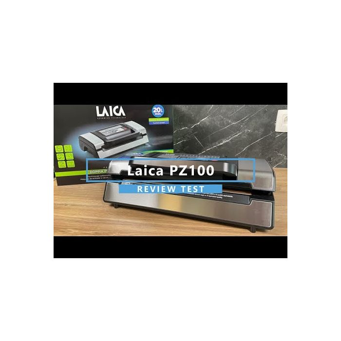 Envasadora al vacío | LAICA VT3120, 130 W, 20 l/min, Plata
