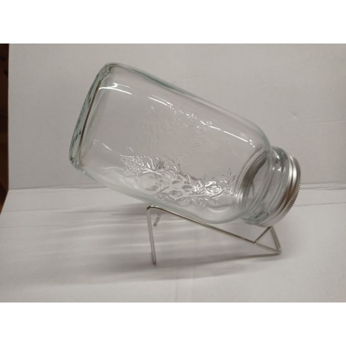 kiemglas 1500ml met houder