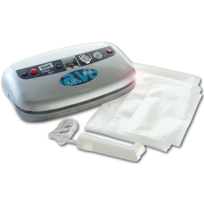 Lava Vacuum Apparaat V.333 premium met Gratis 200 Marmelot Vacuumzakken en 4 Folierollen