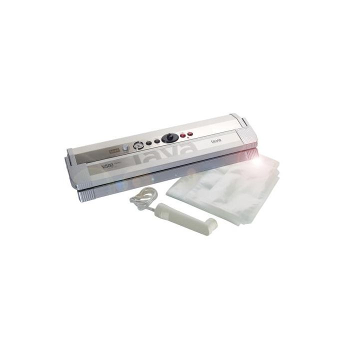 Lava Vacuum Apparaat V.500 professional met Gratis 200 Marmelot Vacuumzakken en 4 Folierollen