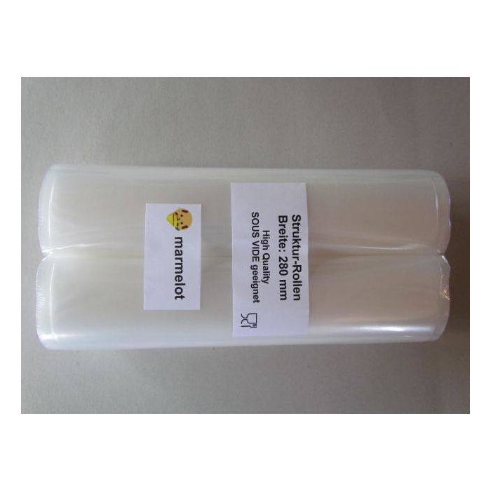 Vacuumrollen  28cm breed 2 x 6m met microstructuur