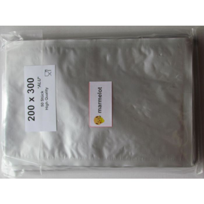 Vacuumzakken Aluminium 20x30cm 50 Stuk met Microstructuur