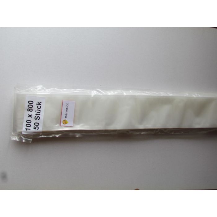 Vacuumzakken  10x80 cm 50 stuk met microstructuur