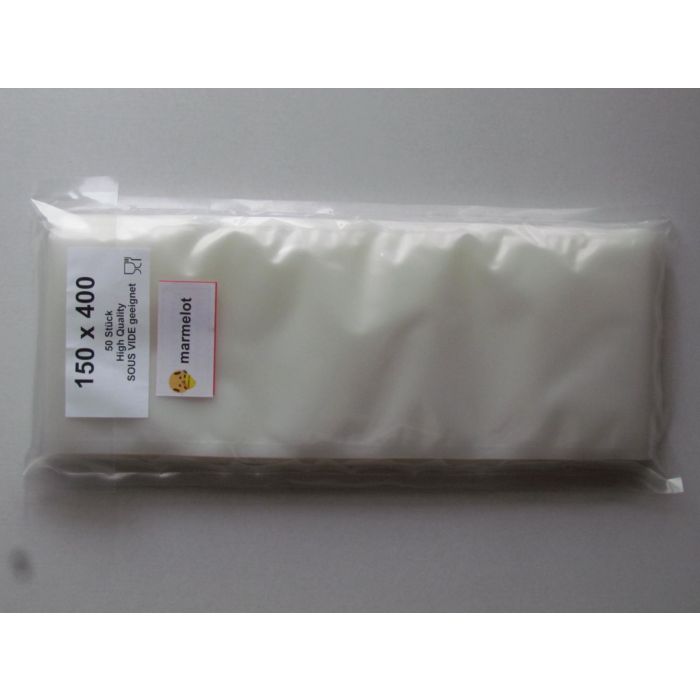 Vacuumzakken  15x40 cm 50 stuk met microstructuur