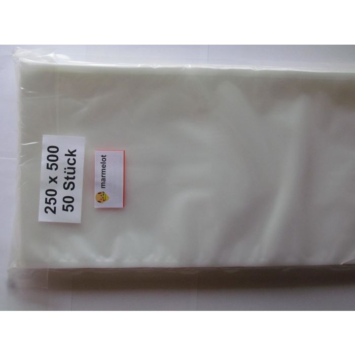 Vacuumzakken  25x50 cm 50 stuk met microstructuur