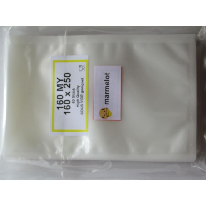 Vacuumzakken Extra Sterk 16x25cm 50 Stuk met Microstructuur