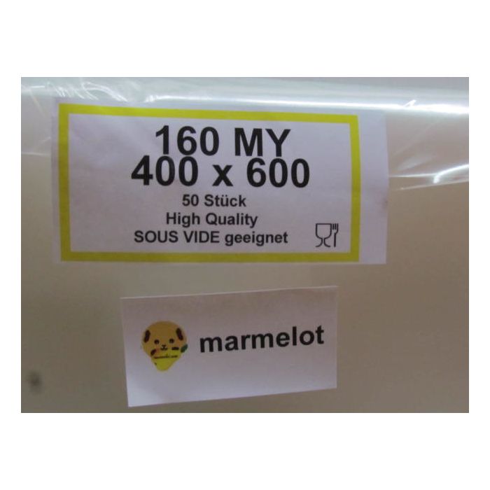 Vacuumzakken Extra Sterk 40x60cm 50 Stuk met Microstructuur
