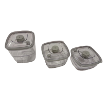 Wartmann Vacuumdoos Vierkant trio 0.8 1.4 en 2 liter
