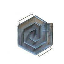 Koudrookgenerator Spiraal BBQ RVS Inox 21x18x5cm