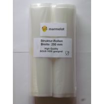 Vacuumrollen  25cm breed 2 x 6m met microstructuur