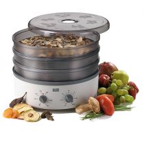 Droogautomaat Stockli met 3 stalen roosters en timer en 2 droogvellen