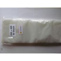 Vacuumzakken  20x60 cm 50 stuk met microstructuur