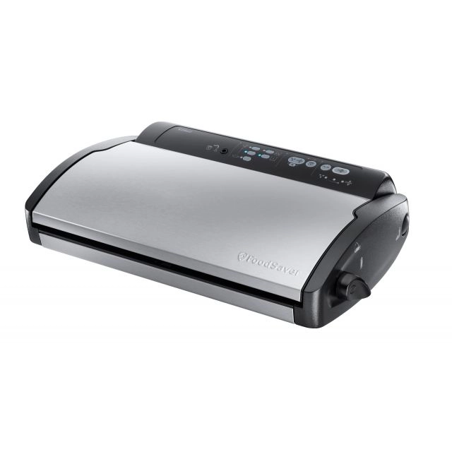 Foodsaver Vacuum Sealer  Top Line 2860 met 2 Rollen en 50 Zakken Marmelot Vacuumfolie