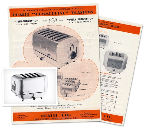 dualit toaster model 1960